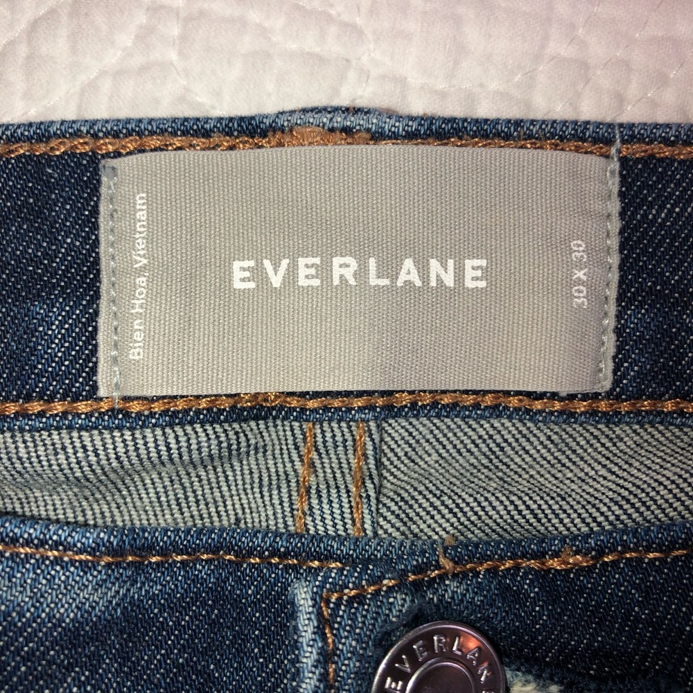 EVERLANE Mens Slim Fit Jean EUC Size 30 x 30 - Picture 8 of 13